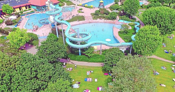 Der Badepark Ellental öffnet an Christi Himmelfahrt, 14. Mai.