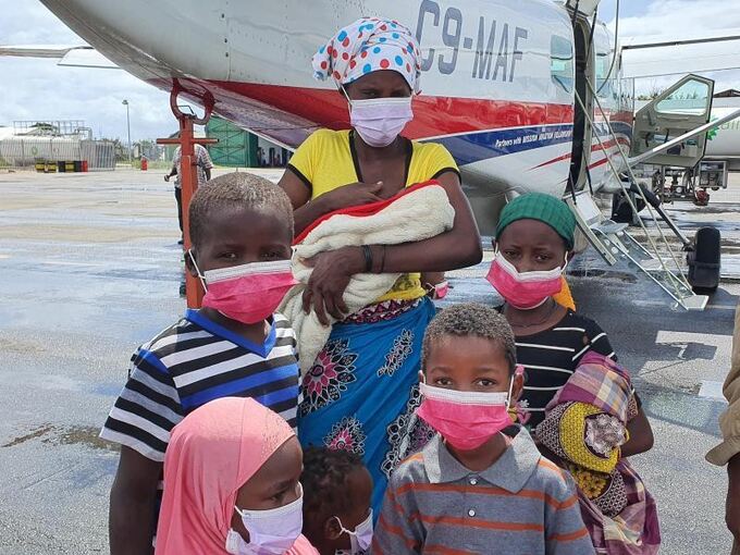 Flüchtlinge in Mosambik