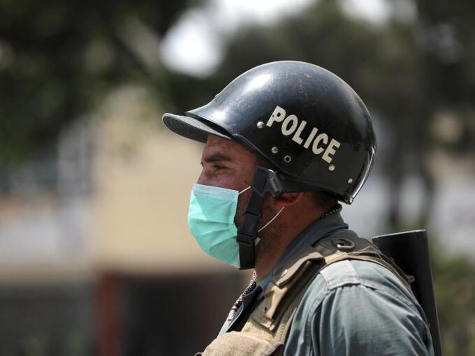 Polizist in Kabul