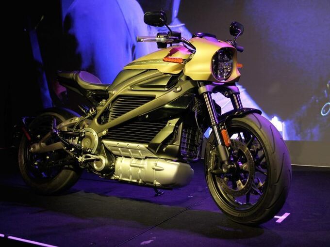 Elektro-Motorrad von Harley-Davidson