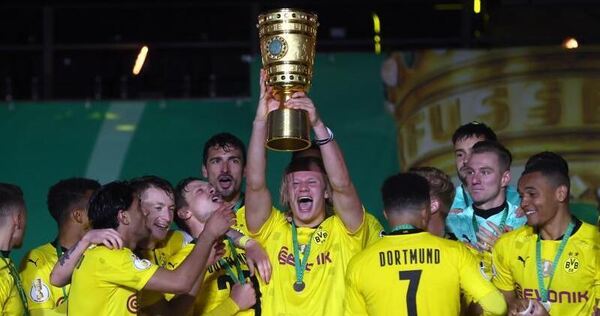 Dortmund zum fünften Mal DFB-Pokalsieger - 4:1-Sieg gegen ...