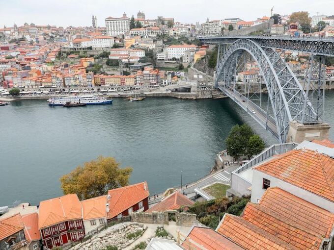 Brücke Dom Luis in Porto