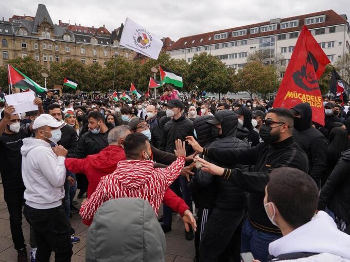 Pro-Palästinensische Demonstrationen - Stuttgart