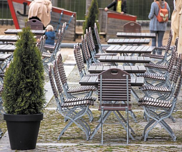 Eine Öffnung der Gastronomie kann an Pfingsten nicht stattfinden. Symbolbild: dpa