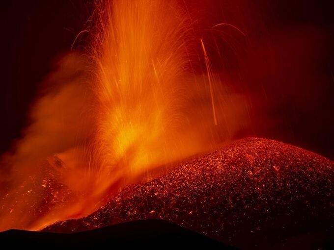 Vulkan Ätna in Italien