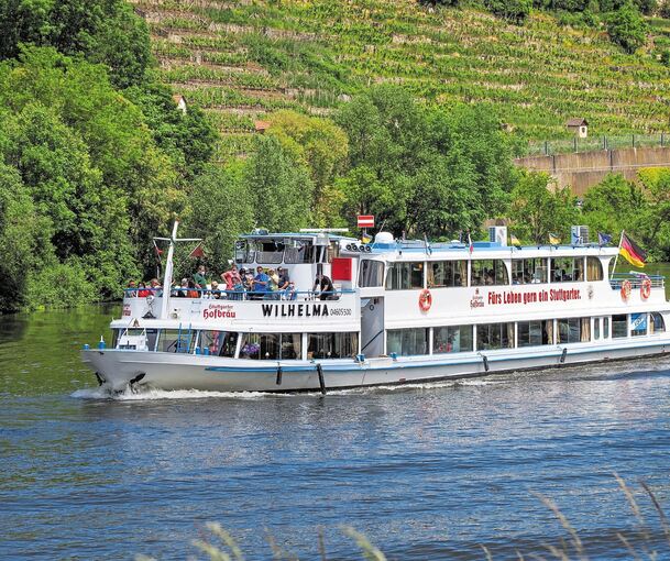 Die weiße Flotte ist wieder auf dem Neckar unterwegs – mit den entsprechenden Hygienevorschriften.Foto: Holm Wolschendorf