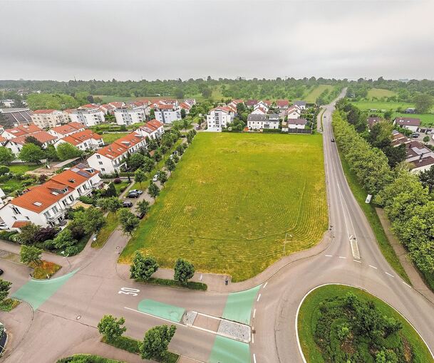Das Baugebiet Überrück am Asperger Südrand ist eher klein, der Streit darum um so größer. Archivfoto: Holm Wolschendorf