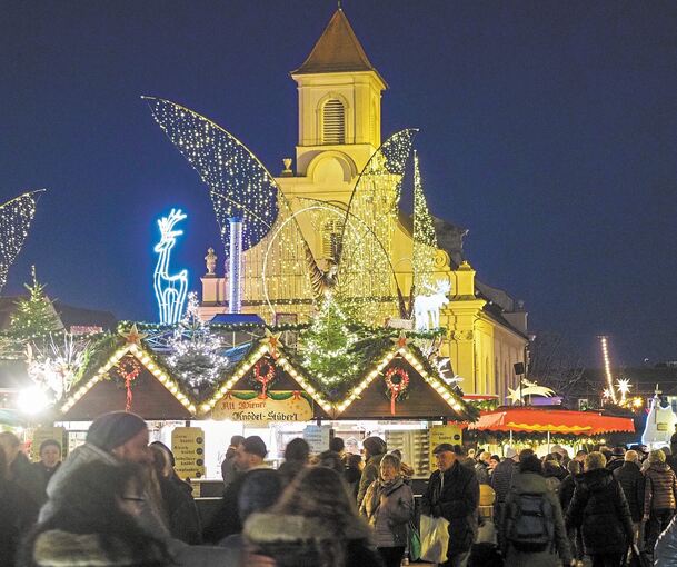 Gibt es dieses Jahr wieder einen Weihnachtsmarkt? Zuletzt fand dieser 2019 statt-. Archivfoto: Holm Wolschendorf