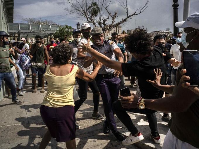 Proteste in Kuba