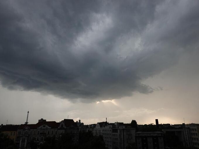 Kräftige Unwetter in einigen Regionen Deutschlands ...