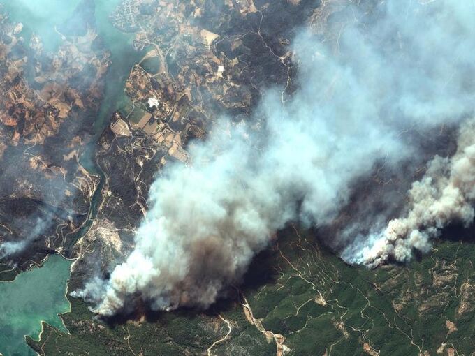 Waldbrände in der Türkei