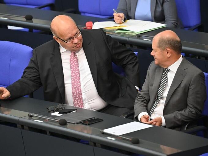 Wirtschaftsminister Altmaier und Finanzminister Scholz