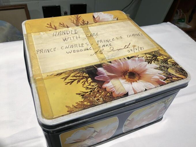 Torte von Charles und Diana