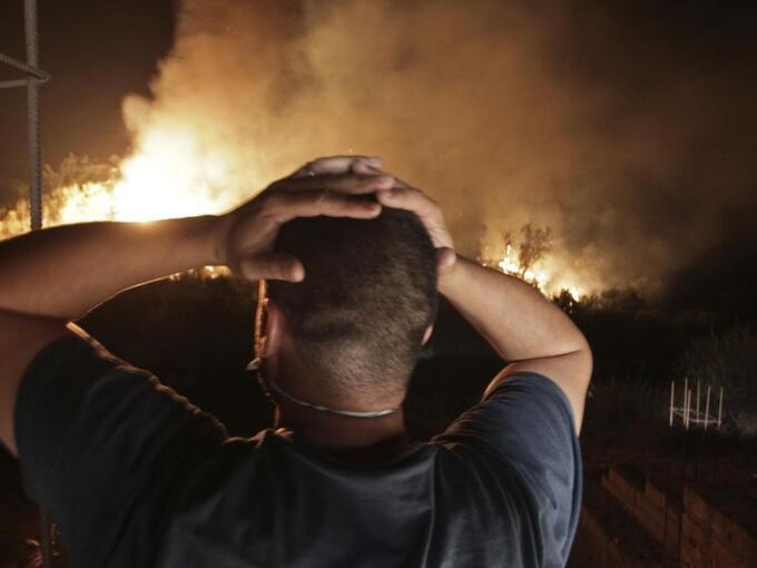 Waldbrände in Algerien