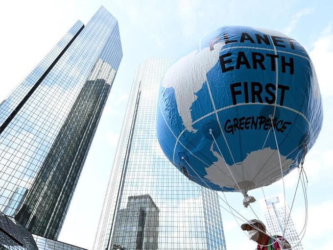Zentraler Klimastreik von Fridays for Future in Frankfurt