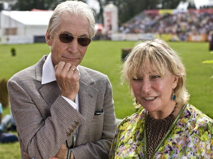 Charlie Watts & Ehefrau Shirley