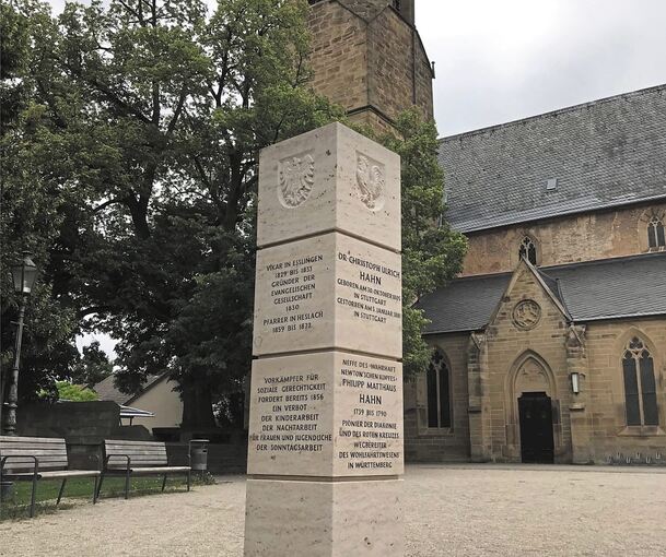 In Bönnigheim wird die Hahn-Stele eingeweiht, in Löchgau geht‘s in die Alte Dorfschmiede. Foto: privat/Archiv (Drossel)