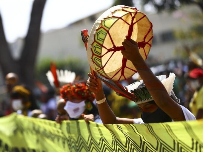 Indigene Aktivistinnen in Brasilien