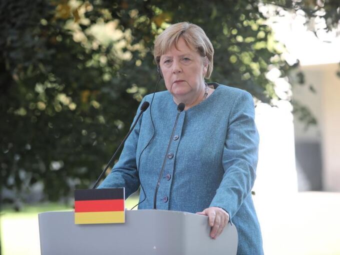 Bundeskanzlerin Merkel in Warschau
