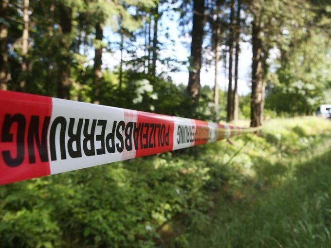 Polizeiabsperrung