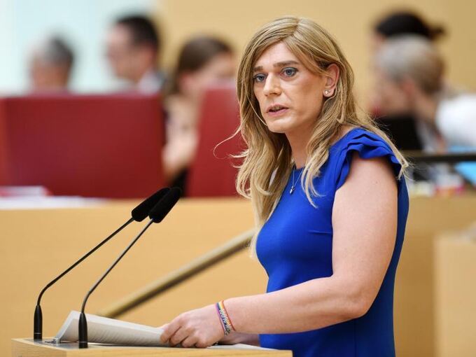 Tessa Ganserer im Bayerischen Landtag