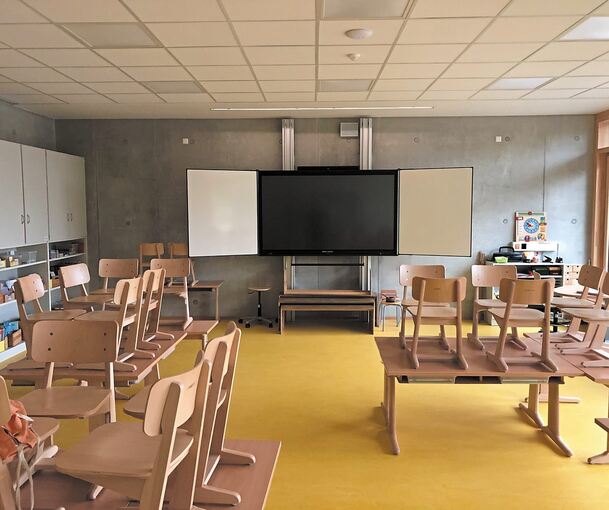 Blick in ein Klassenzimmer.Foto: privat
