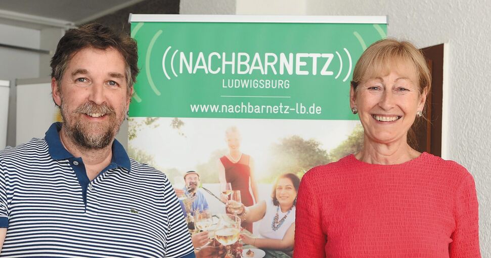 Wolfgang Rothenbacher und Cornelia Graf sorgen mit dafür, dass man sich in seinem Quartier wohlfühlt. Foto: Ramona Theiss