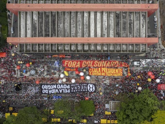 Coronavirus - Protest in Brasilien