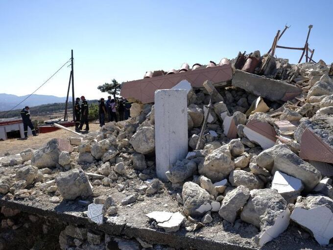 Erdbeben auf Kreta