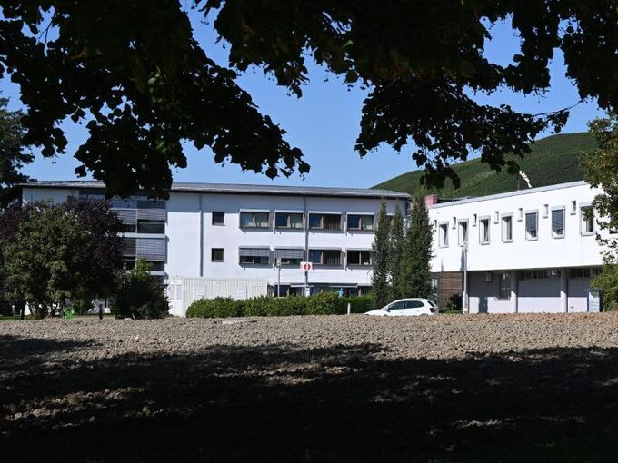 Ein Gebäude der psychiatrischen Klinik in Weinsberg