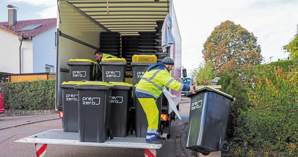 Rund 320 000 Müllbehälter wurden seit Ende September im Landkreis Ludwigsburg verteilt. Bis Mitte Januar soll die Aktion abgeschlossen sein. Archivfoto: Holm Wolschendorf