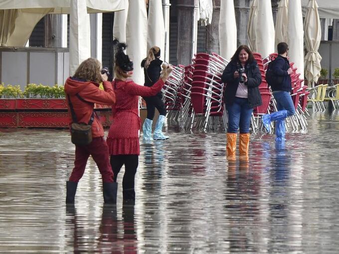 Hochwasser bedroht Venedig