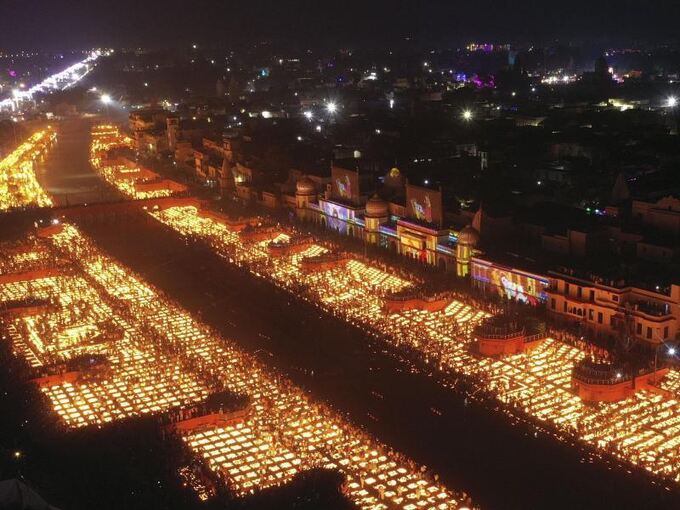 Hindu-Fest Diwali in Indien