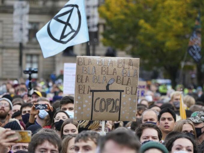 «Kein Blabla mehr»: Tausende bei Klimaprotest in Glasgow