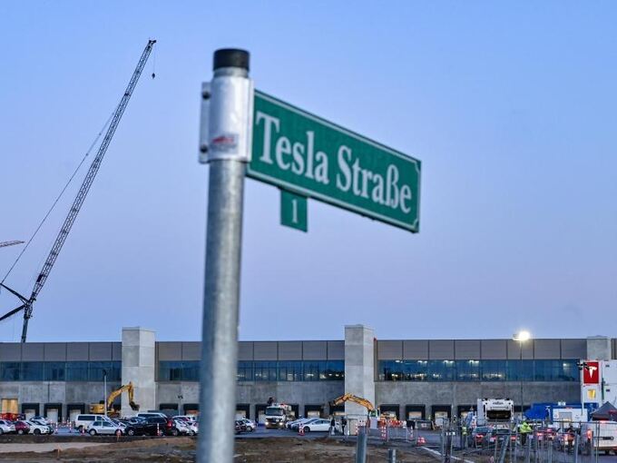 Tesla-Fabrik in Brandenburg
