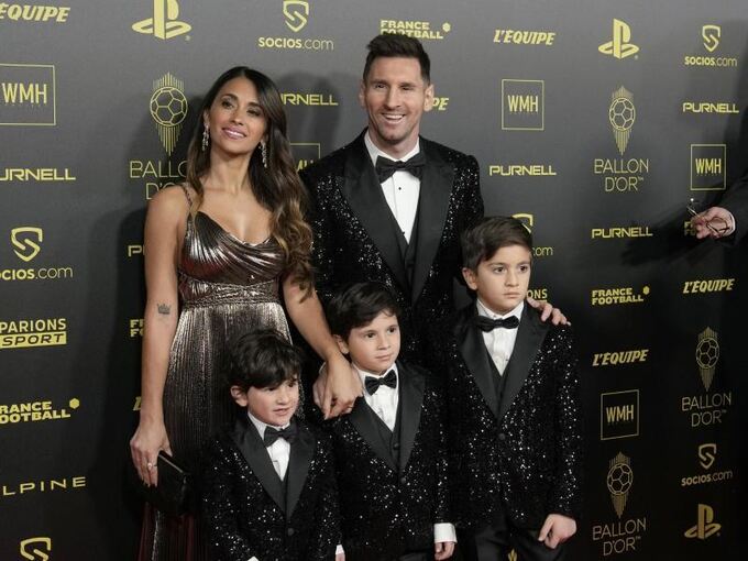 Messi und Familie