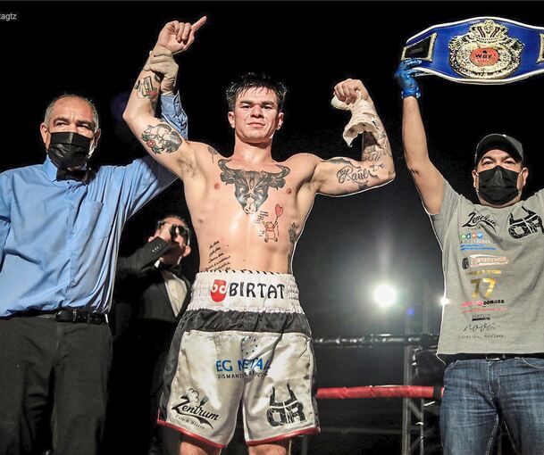 Bietigheimer Boxer Leonardo di Stefano Ruiz gewinnt zehnten Profikampf