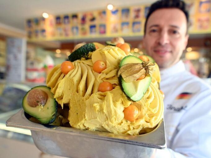 Deutsche Eis-Kreation für die Weltmeisterschaft