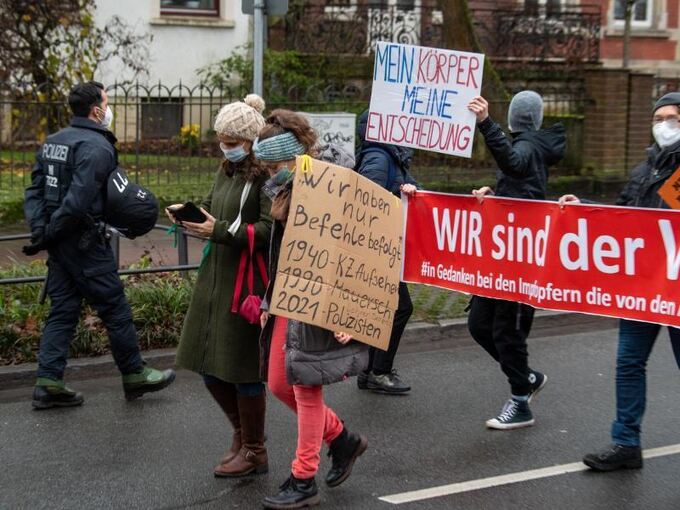 Protest in Osnabrück