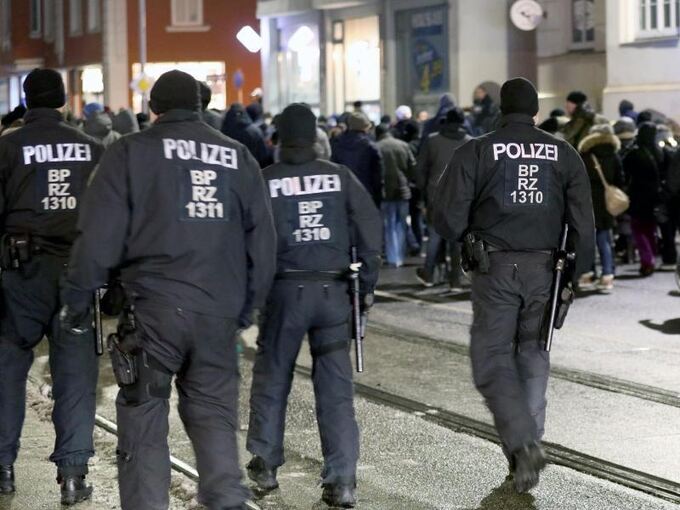 Polizeieinsatz in Rostock