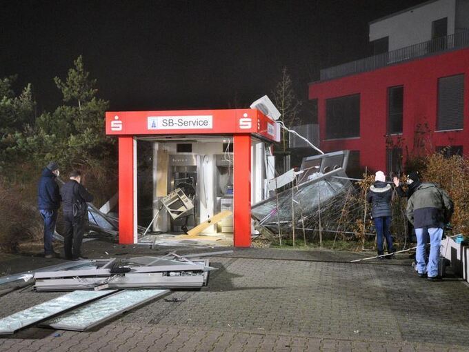 Geldautomat im Rhein-Neckar-Kreis gesprengt