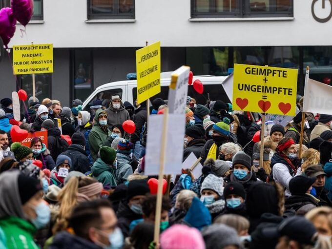 Demo in Freiburg