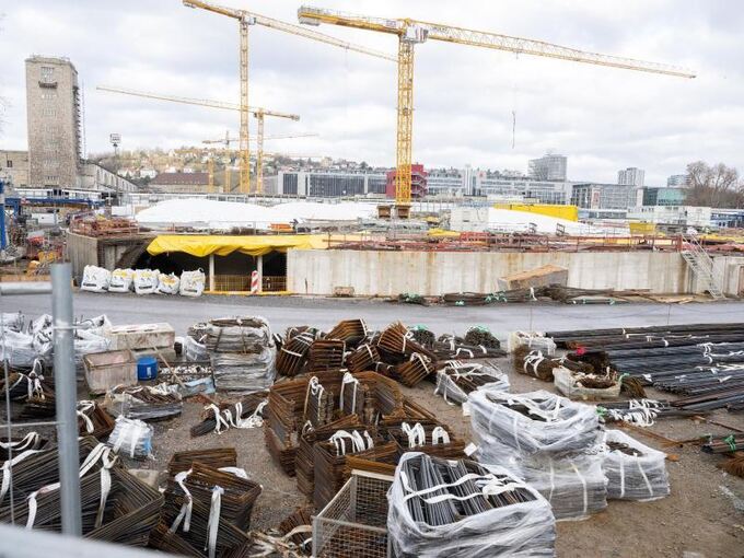 Großbaustelle Stuttgart 21 Großbaustelle Stuttgart 21