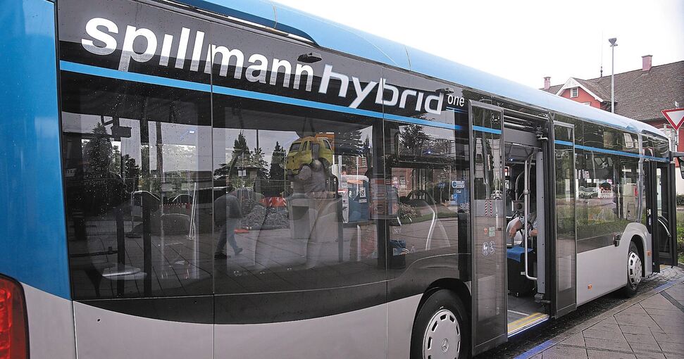Spillmann fährt schon heute mit vielen Hybridbussen im Linienverkehr.Archivfoto: Alfred Drossel