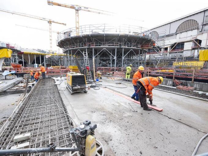 Baustelle Stuttgart 21 Bahnhof Baustelle Stuttgart 21 Bahnhof