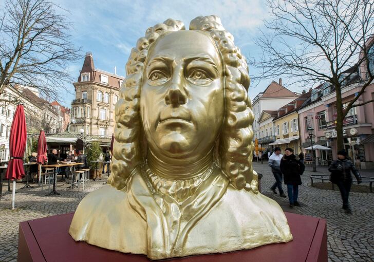 Georg Friedrich Händel Büste in Karlsruhe