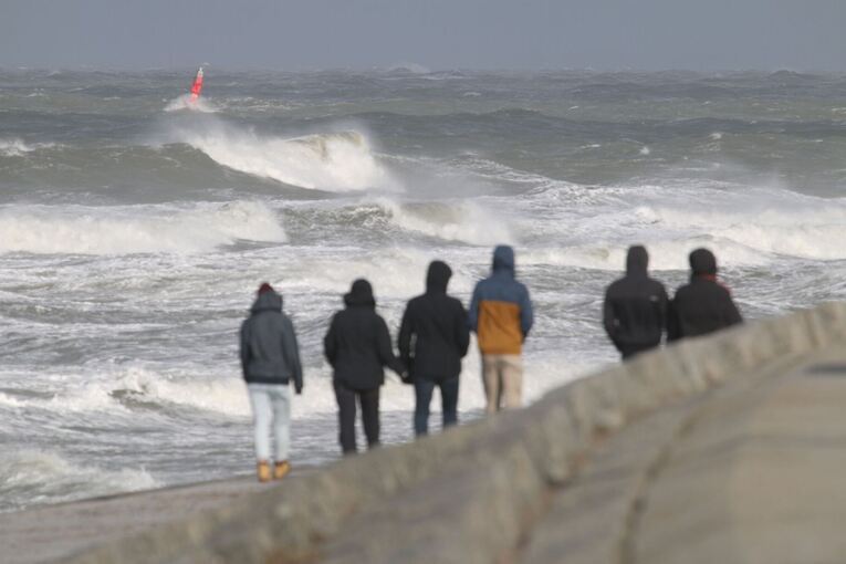 Sturmtief Zeynep - Norderney