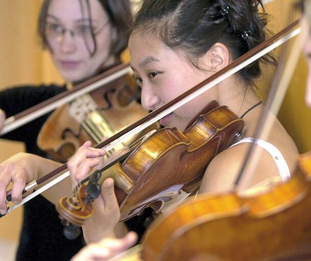 Die Violine ist bei Schülern der Musikschulen sehr beliebt. Die Musikschuldichte in Baden-Württemberg und Landkreis Ludwigsburg sorgt dort für einen guten Zulauf. Archivfoto: Carsten Rehder/dpa