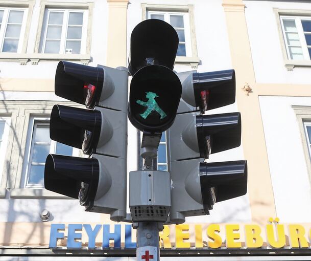 Die Ampelschaltung auf der Wilhelmstraße soll sich in wenigen Wochen verändern, kündige Bürgermeister Sebastian Mannl an. Archivfoto