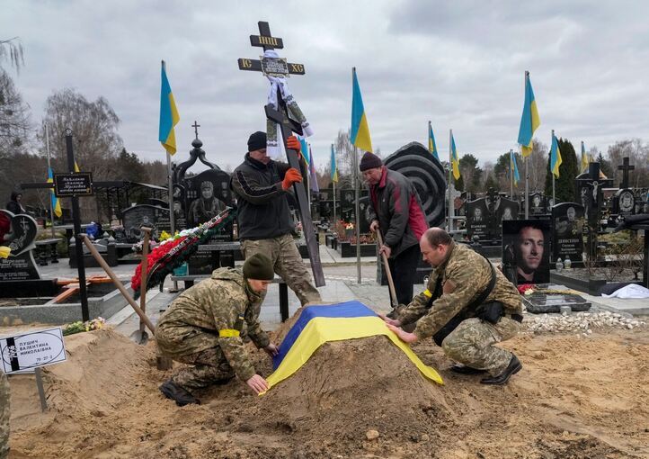 Beerdigung in Kiew